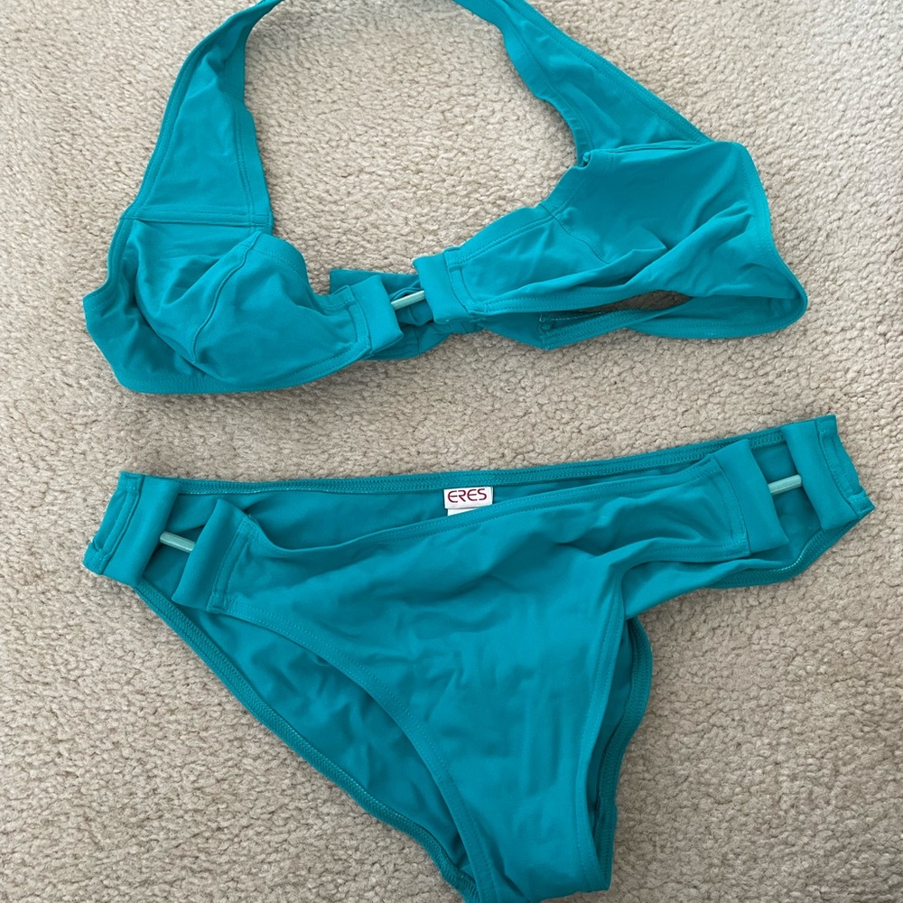 COPY - Peacock blue Eres bikini
